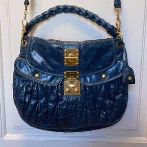 Miu Miu denim purse